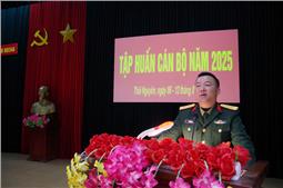 Sư đoàn 346 tập huấn cán bộ năm 2025